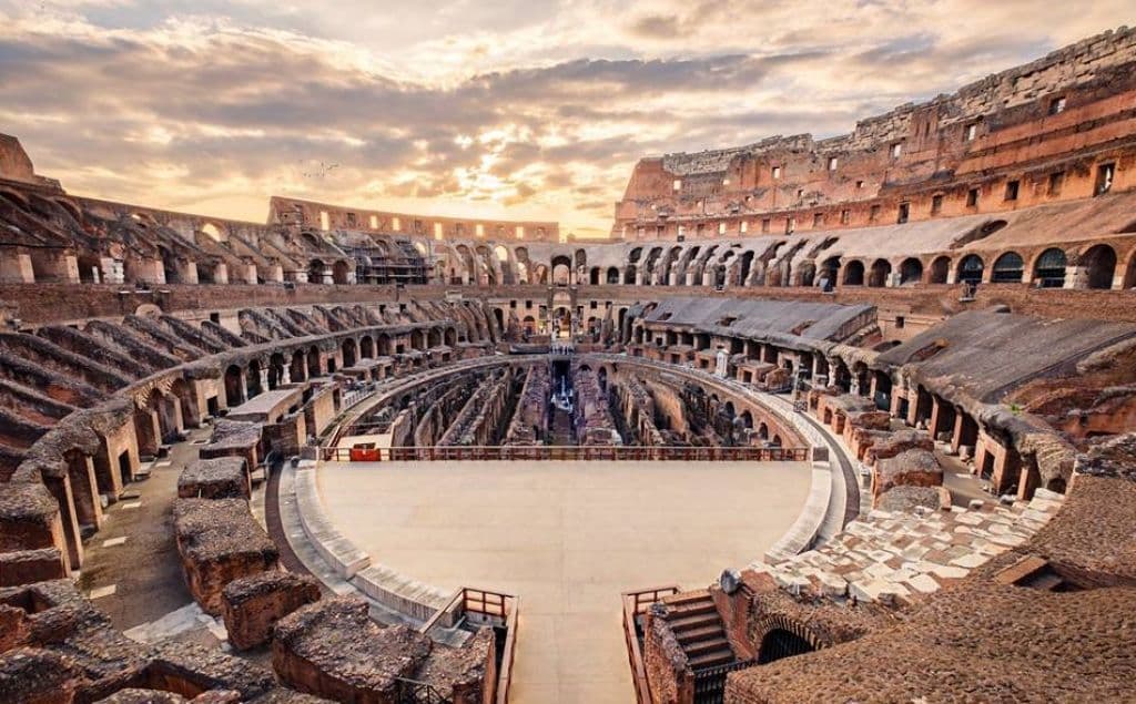 The Colosseum in Rome