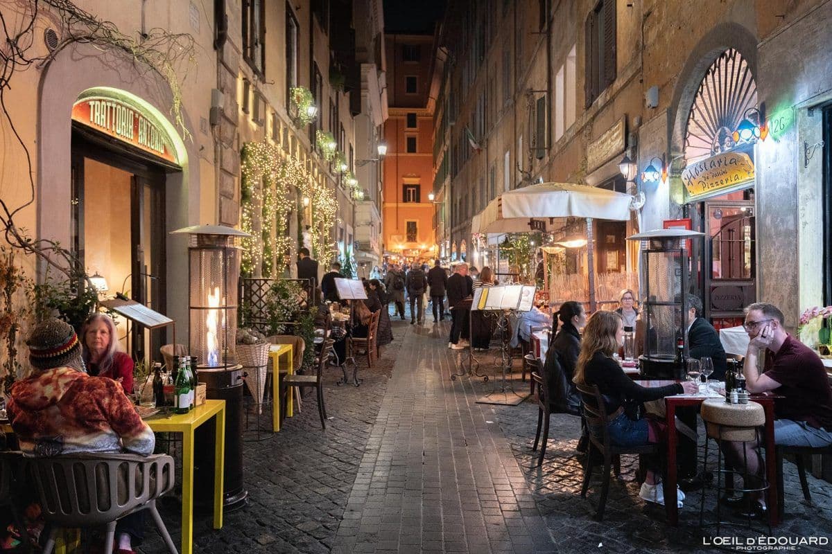 Trastevere at night