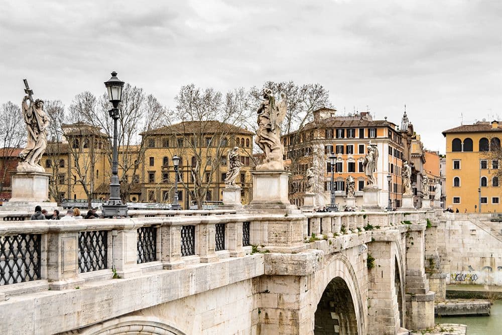 The Bridge of the Holy Angel: Rome's most theatrical crossing