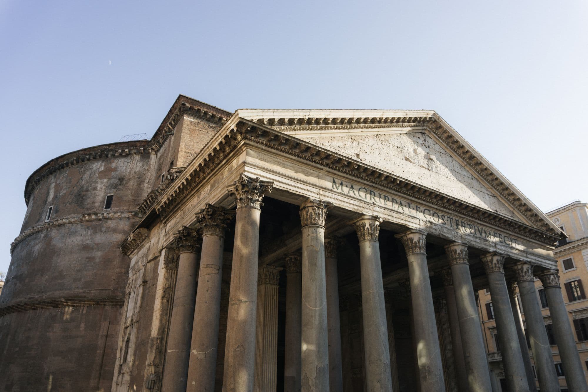 The Pantheon in Rome, seen on a What About Tours free walking tour