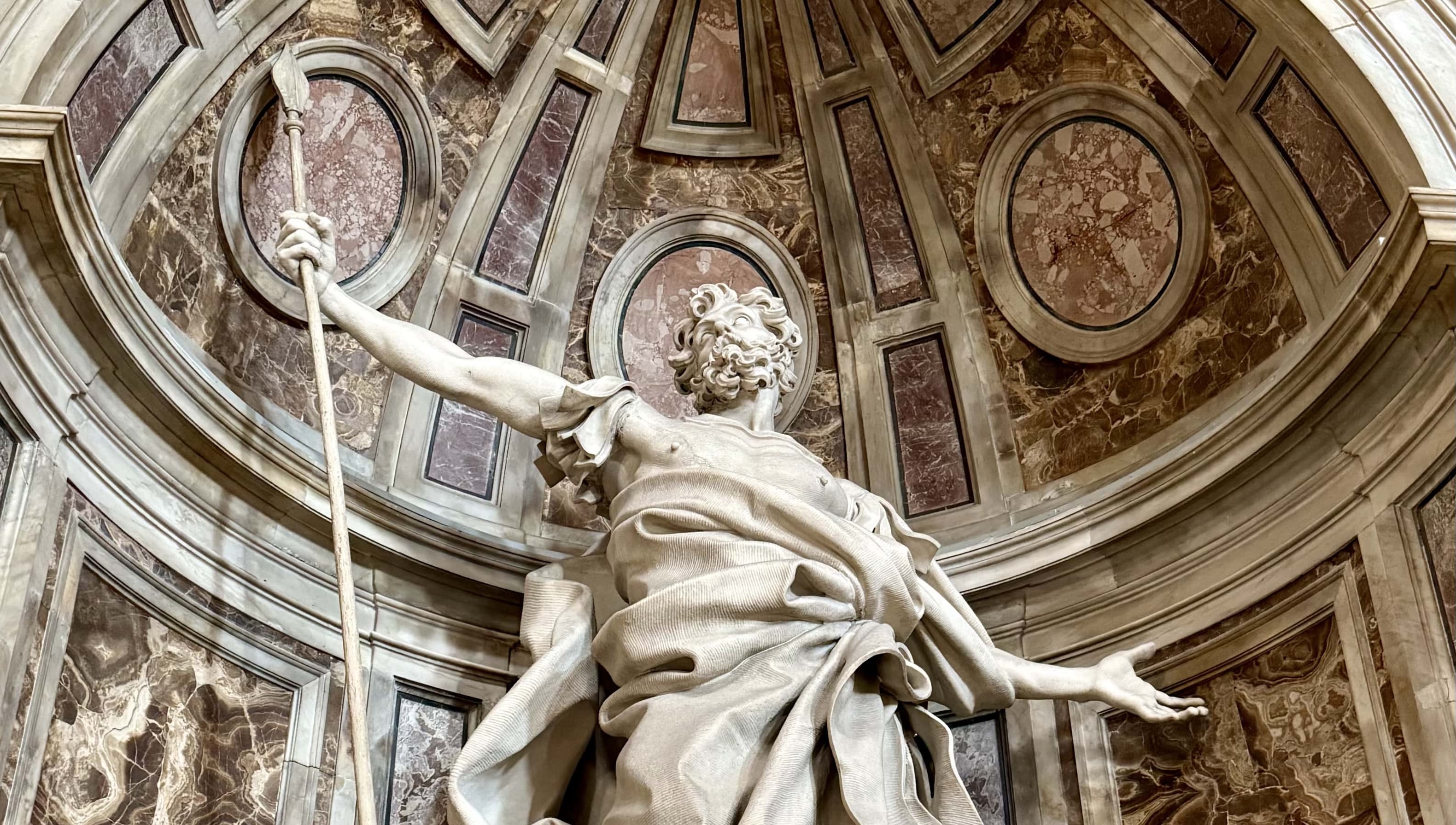 Statue inside Saint Peter's Basilica
